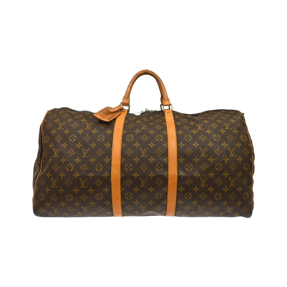 Louis Vuitton Keepall Bandouliere Monogram Canvas, Brown, Canvas, Travel Bag