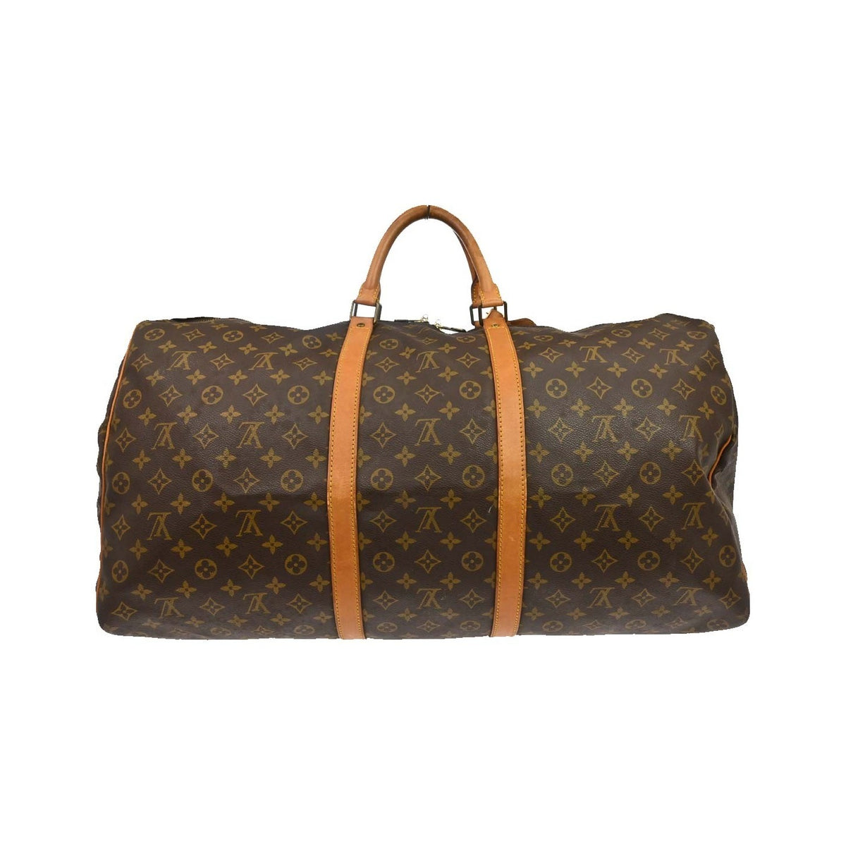 Louis Vuitton Keepall Bandouliere Monogram Canvas, Brown, Canvas, Travel Bag
