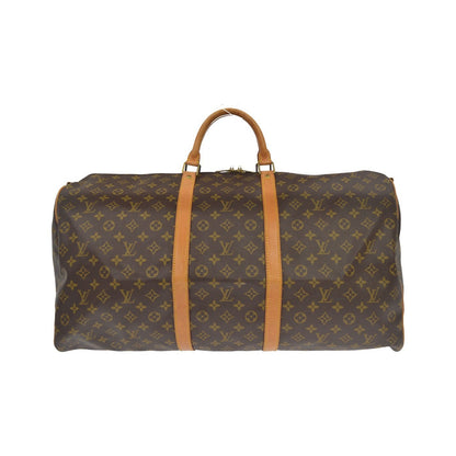 Louis Vuitton Keepall Bandouliere Monogram Canvas, Brown, Canvas, Travel Bag