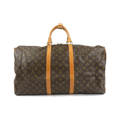 Louis Vuitton Keepall Bandouliere Monogram Canvas, Brown, Canvas, Travel Bag