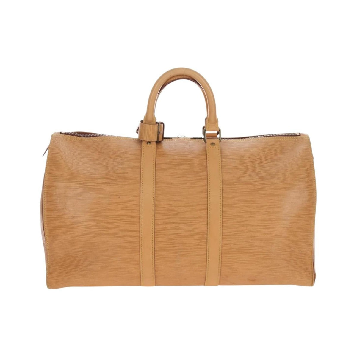 Louis Vuitton Keepall Epi Leather, Brown, Leather, Travel Bag