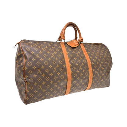 Louis Vuitton Keepall Monogram Canvas, Brown, Canvas, Travel Bag
