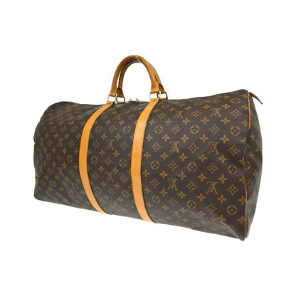 Louis Vuitton Keepall Monogram Canvas, Brown, Canvas, Travel Bag
