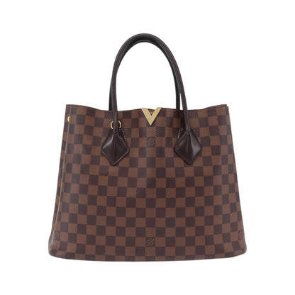 Louis Vuitton Kensington Damier, Brown, Canvas, Handbag