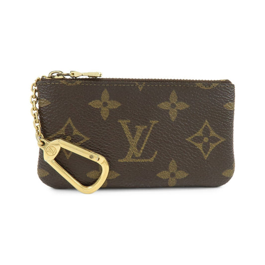 Louis Vuitton Key Monogram Canvas, Brown, Canvas, Clutch