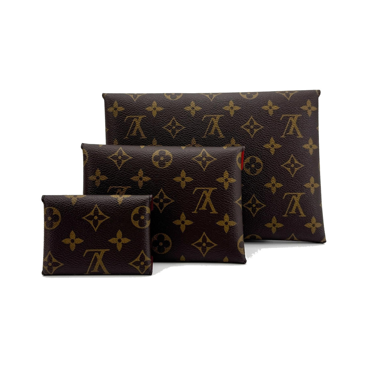 Louis Vuitton Kirigami Pochette Monogram Canvas, Brown, Canvas, Clutch