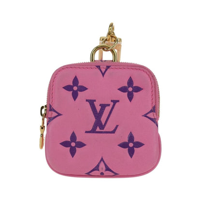Louis Vuitton Lanyard Multipochette Coin Case Monogram Empreinte, Pink, Canvas, Wallet
