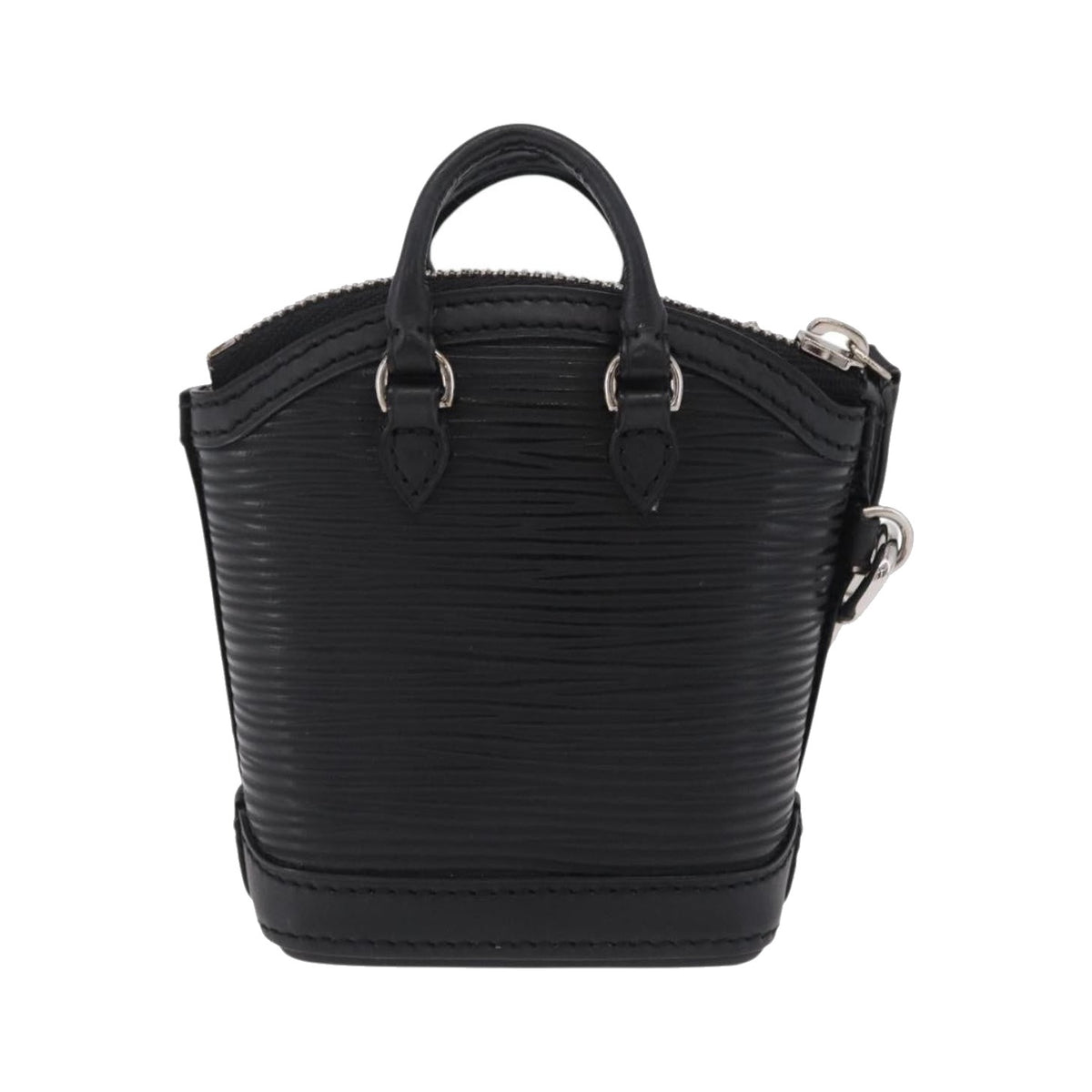 Louis Vuitton Lockit Epi Leather, Black, Leather, Handbag