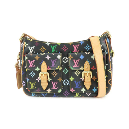 Louis Vuitton Lodge Monogram Multicolor, Black, Canvas, Handbag