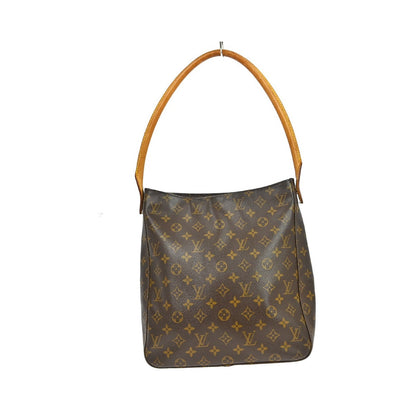 Louis Vuitton Looping Monogram Canvas, Brown, Canvas, Handbag
