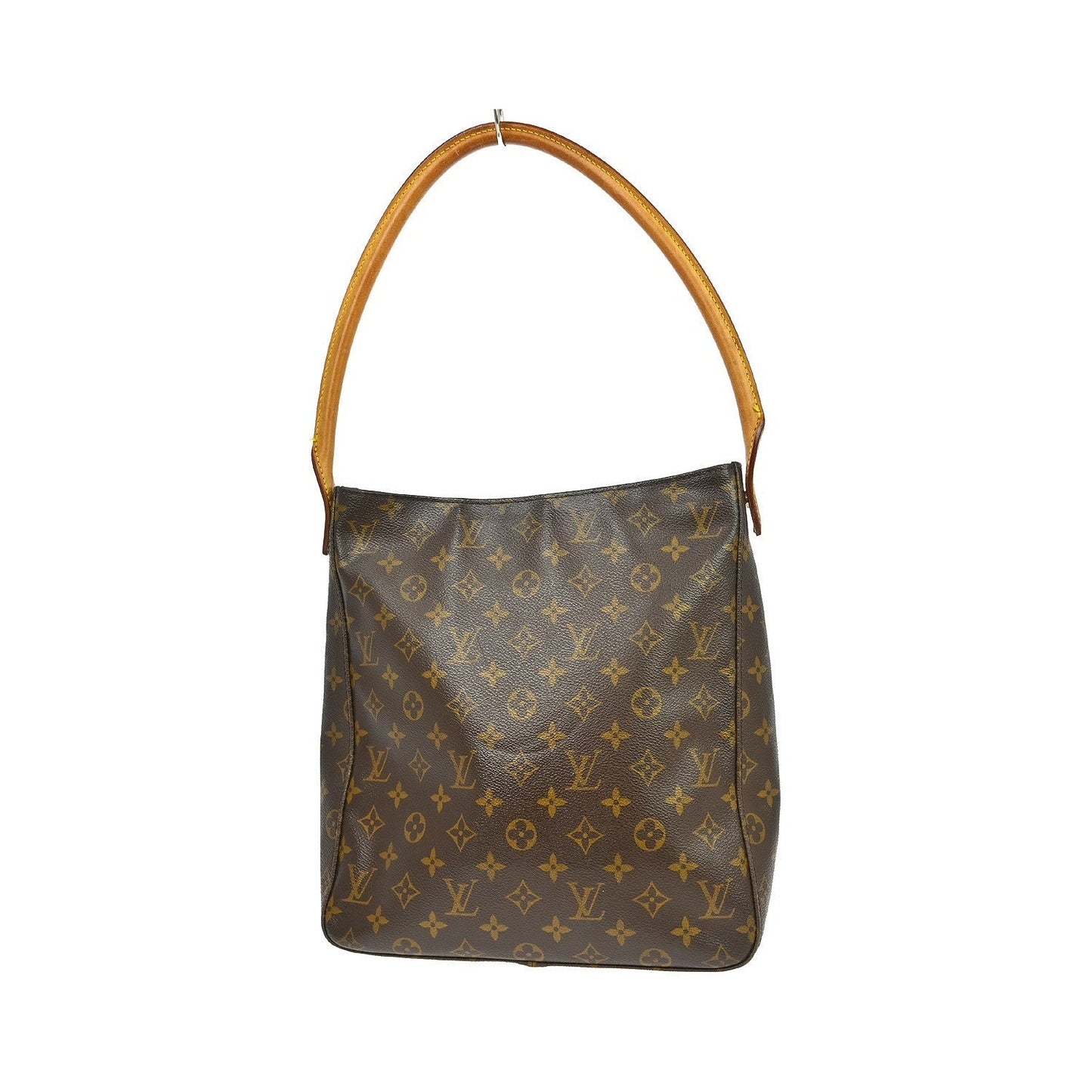 Louis Vuitton Looping Monogram Canvas, Brown, Canvas, Handbag