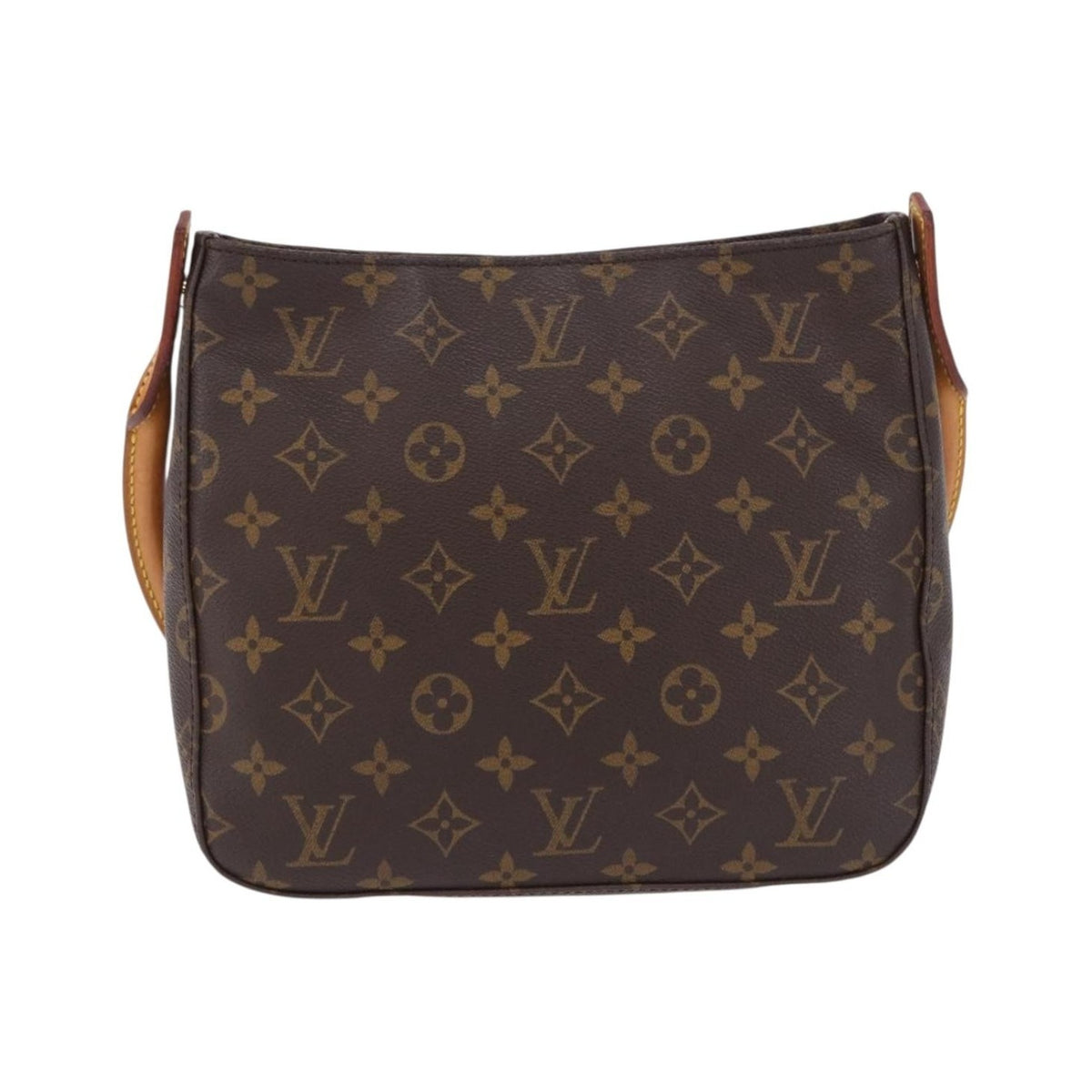 Louis Vuitton Looping Monogram Canvas, Brown, Canvas, Handbag