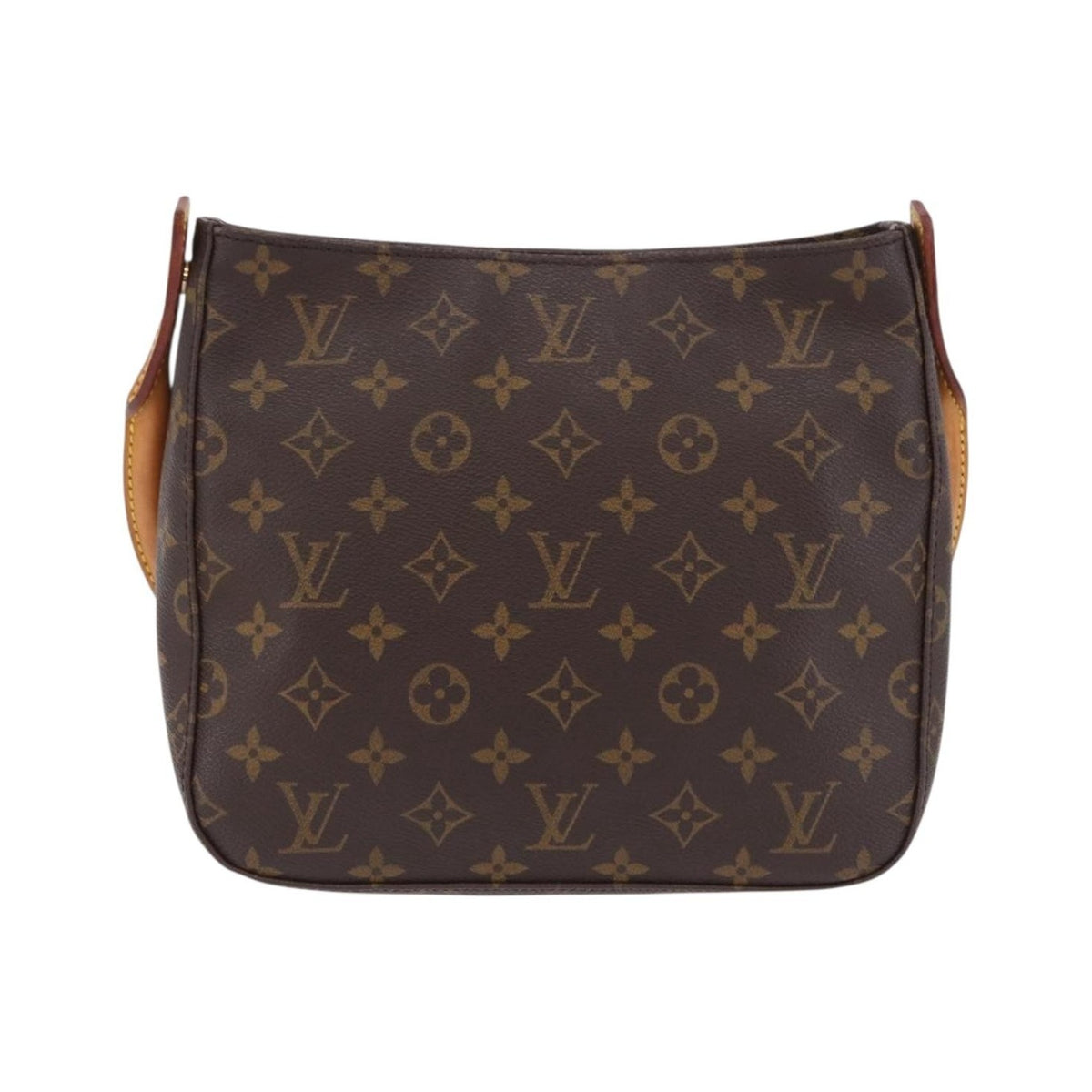 Louis Vuitton Looping Monogram Canvas, Brown, Canvas, Handbag