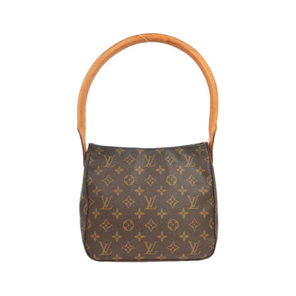 Louis Vuitton Looping Monogram Canvas, Brown, Canvas, Handbag