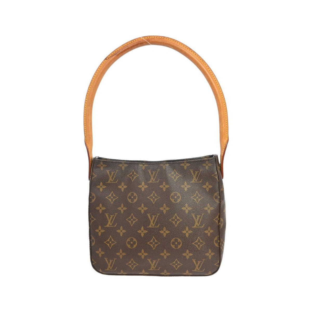 Louis Vuitton Looping Monogram Canvas, Brown, Canvas, Handbag