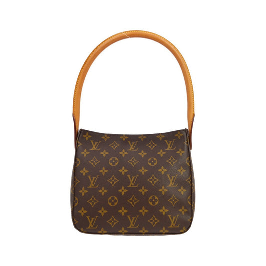 Louis Vuitton Looping Monogram Canvas, Brown, Canvas, Handbag