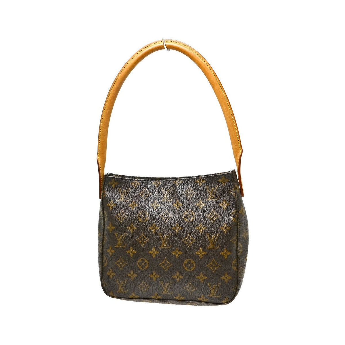Louis Vuitton Looping Monogram Canvas, Brown, Canvas, Handbag