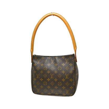 Louis Vuitton Looping Monogram Canvas, Brown, Canvas, Handbag