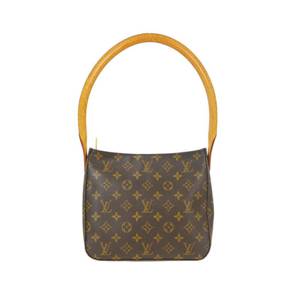 Louis Vuitton Looping Monogram Canvas, Brown, Canvas, Handbag