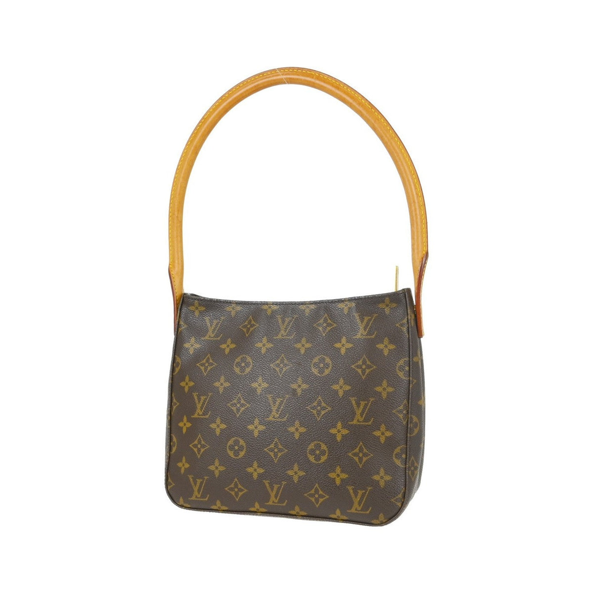 Louis Vuitton Looping Monogram Canvas, Brown, Canvas, Handbag