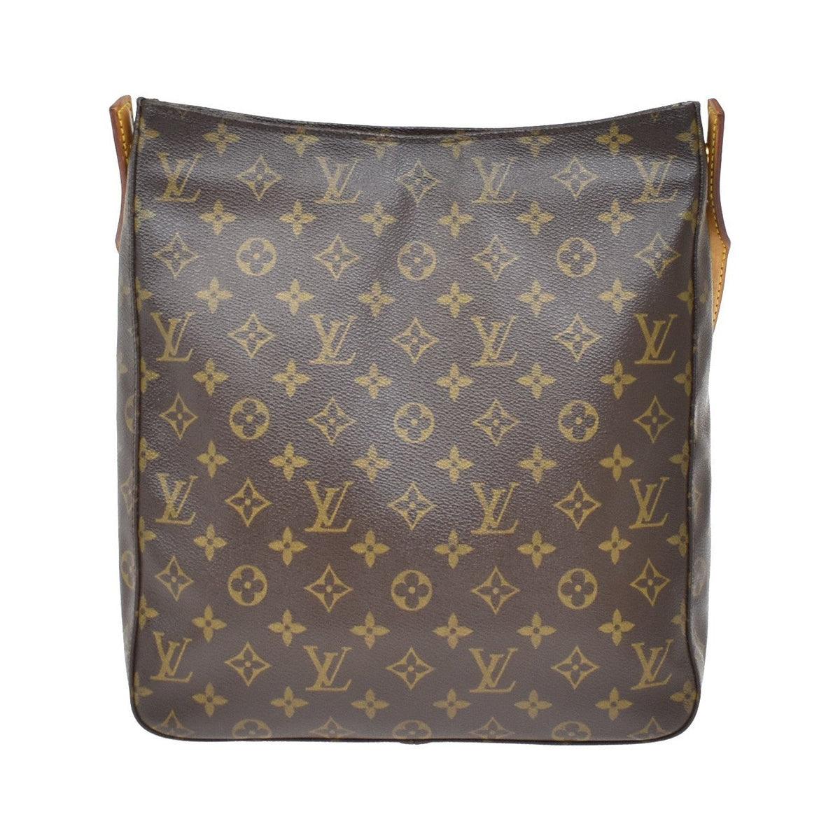 Louis Vuitton Looping Monogram Canvas, Brown, Canvas, Handbag