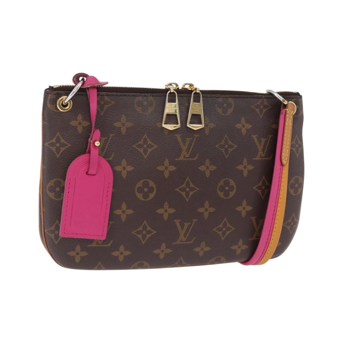 Louis Vuitton Lorette Monogram Canvas, Brown, Canvas, Handbag