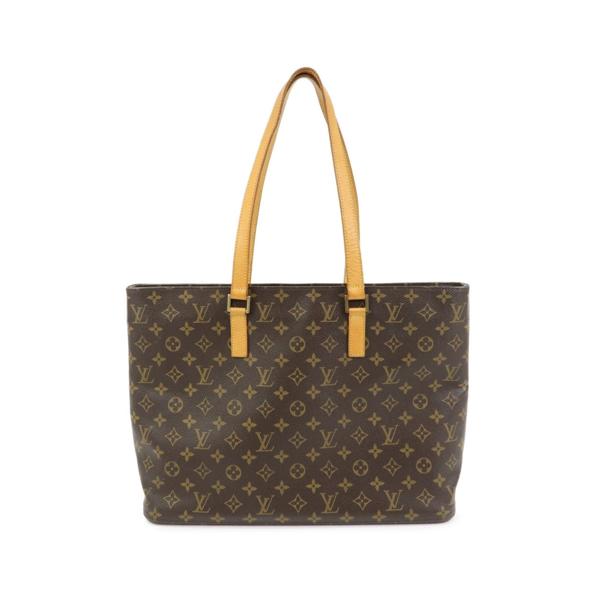 Louis Vuitton Luco Monogram Canvas, Brown, Canvas, Handbag