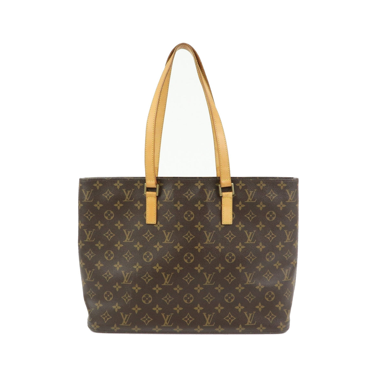 Louis Vuitton Luco Monogram Canvas, Brown, Canvas, Handbag