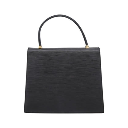 Louis Vuitton Malesherbes Epi Leather, Black, Leather, Handbag