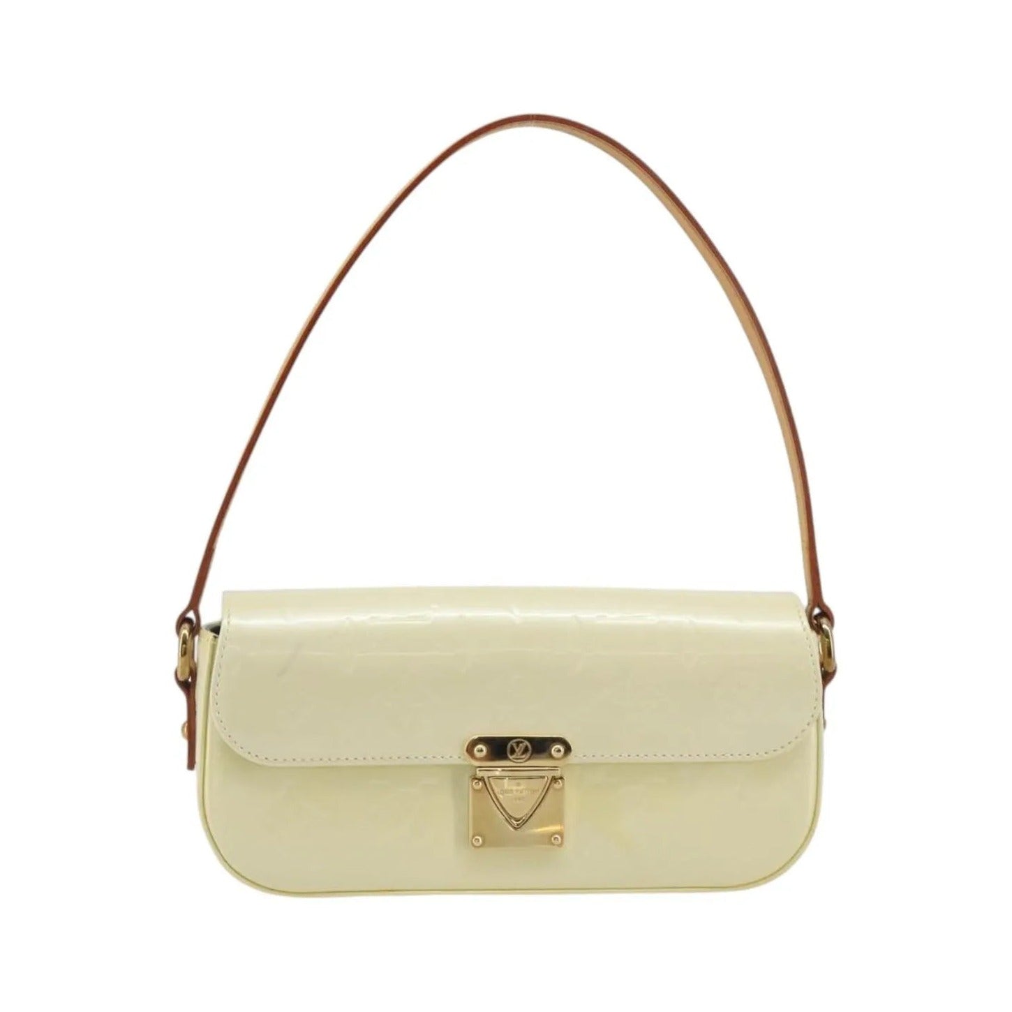 Louis Vuitton Malibu Street Monogram Patent leather, Beige, Patent Leather, Shoulder Bag