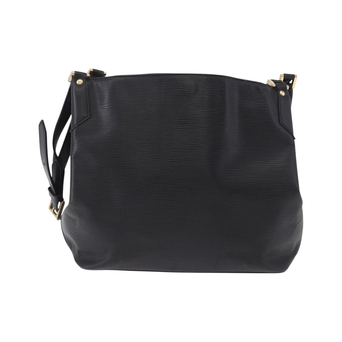 Louis Vuitton Mandara Epi, Black, Leather, Shoulder Bag
