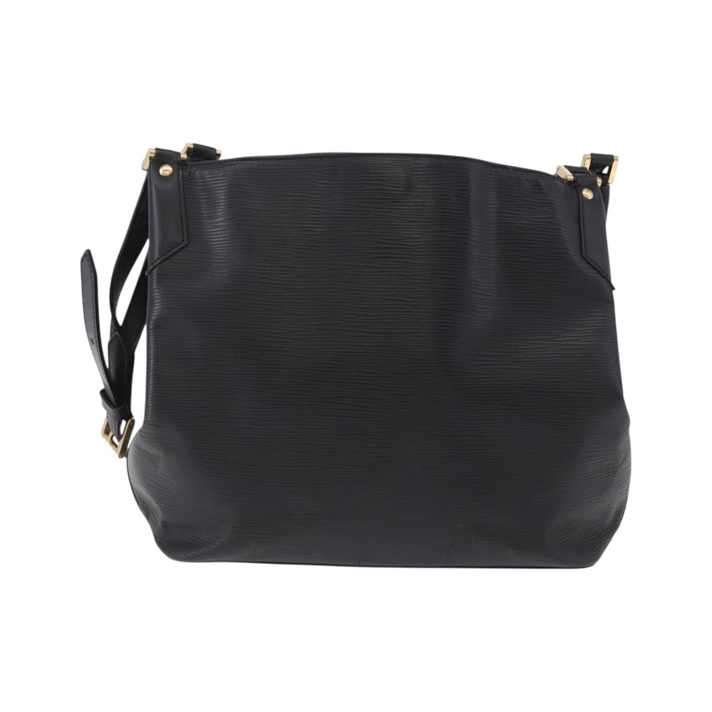 Louis Vuitton Mandara Epi, Black, Leather, Shoulder Bag