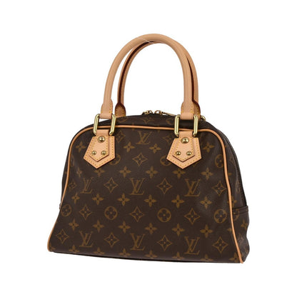 Louis Vuitton Manhattan Monogram Canvas, Brown, Canvas, Handbag