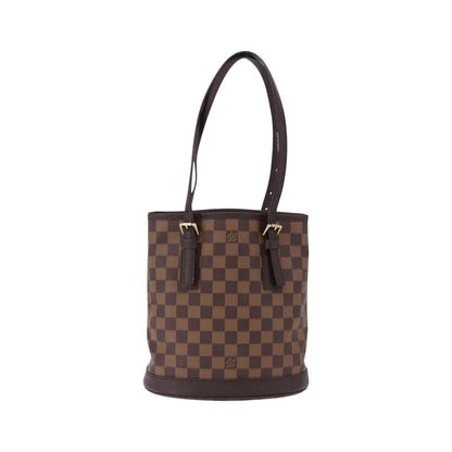 Louis Vuitton Marais Bucket Damier, Brown, Canvas, Shoulder Bag