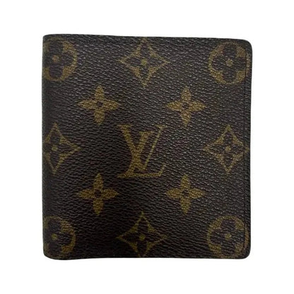 Louis Vuitton Marco Monogram Canvas, Brown, Canvas, Wallet