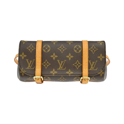 Louis Vuitton Marelle Monogram, Brown, Canvas, Clutch