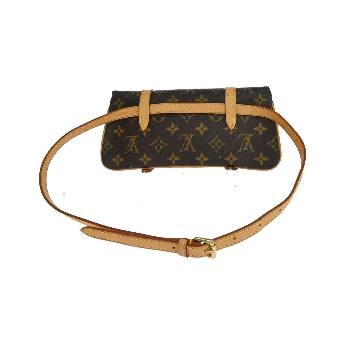 Louis Vuitton Marelle Waist Monogram Canvas, Brown, Canvas, Clutch