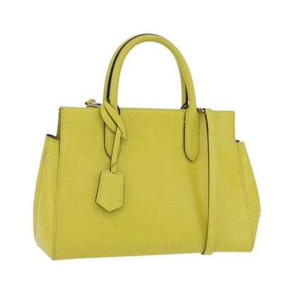 Louis Vuitton Marly Epi Leather, Yellow, Leather, Handbag