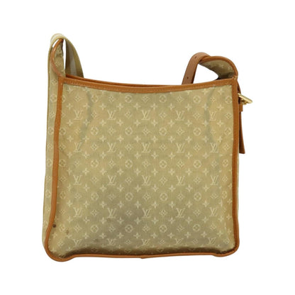 Louis Vuitton Mary Kate Messenger Mini Lin, Beige, Canvas, Handbag