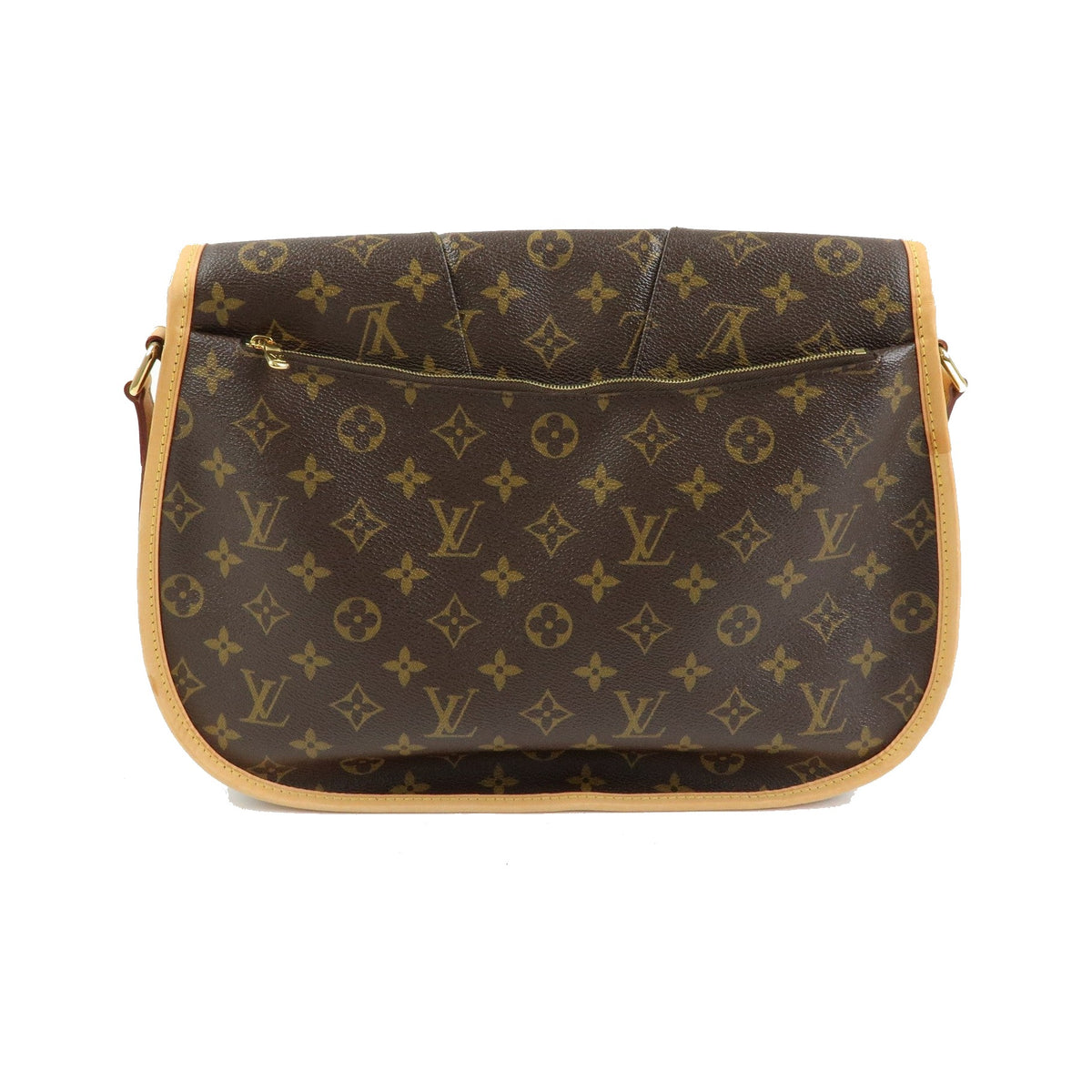 Louis Vuitton Menilmontant Monogram Canvas, Brown, Canvas, Handbag