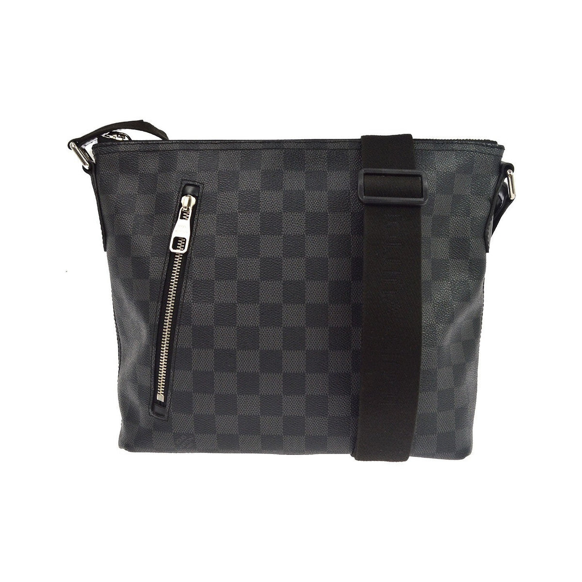 Louis Vuitton Mick Messenger Damier Graphite, Black, Canvas, Handbag
