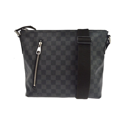 Louis Vuitton Mick Messenger Damier Graphite, Black, Canvas, Handbag