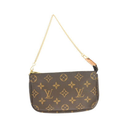 Louis Vuitton Mini pochette accessoires Canvas, Brown, Canvas, Clutch