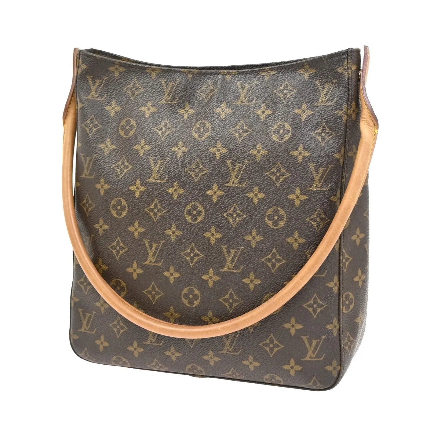 Louis Vuitton Monogram Looping Monogram Canvas, Brown, Canvas, Handbag