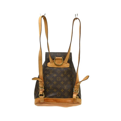 Louis Vuitton Montsouris Monogram, Brown, Canvas, Backpack