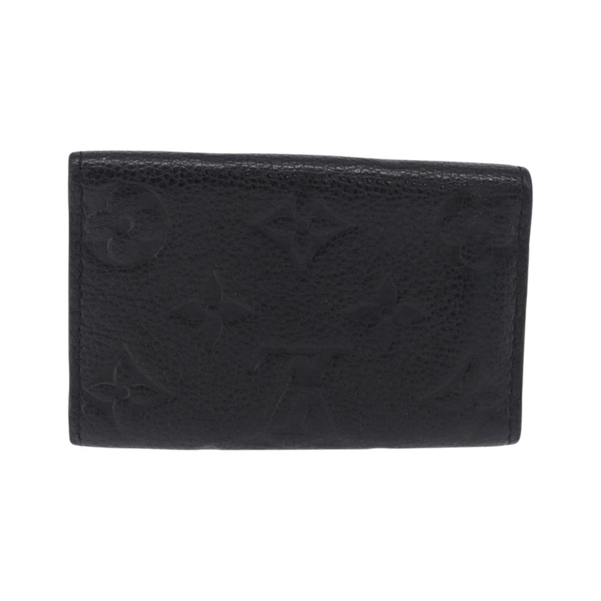 Louis Vuitton Multiclés 6 monogramme empreinte, Black, Leather, Wallet