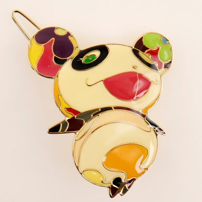 Louis Vuitton Murakami Panda Hair Clip Barette - Brandsamsara