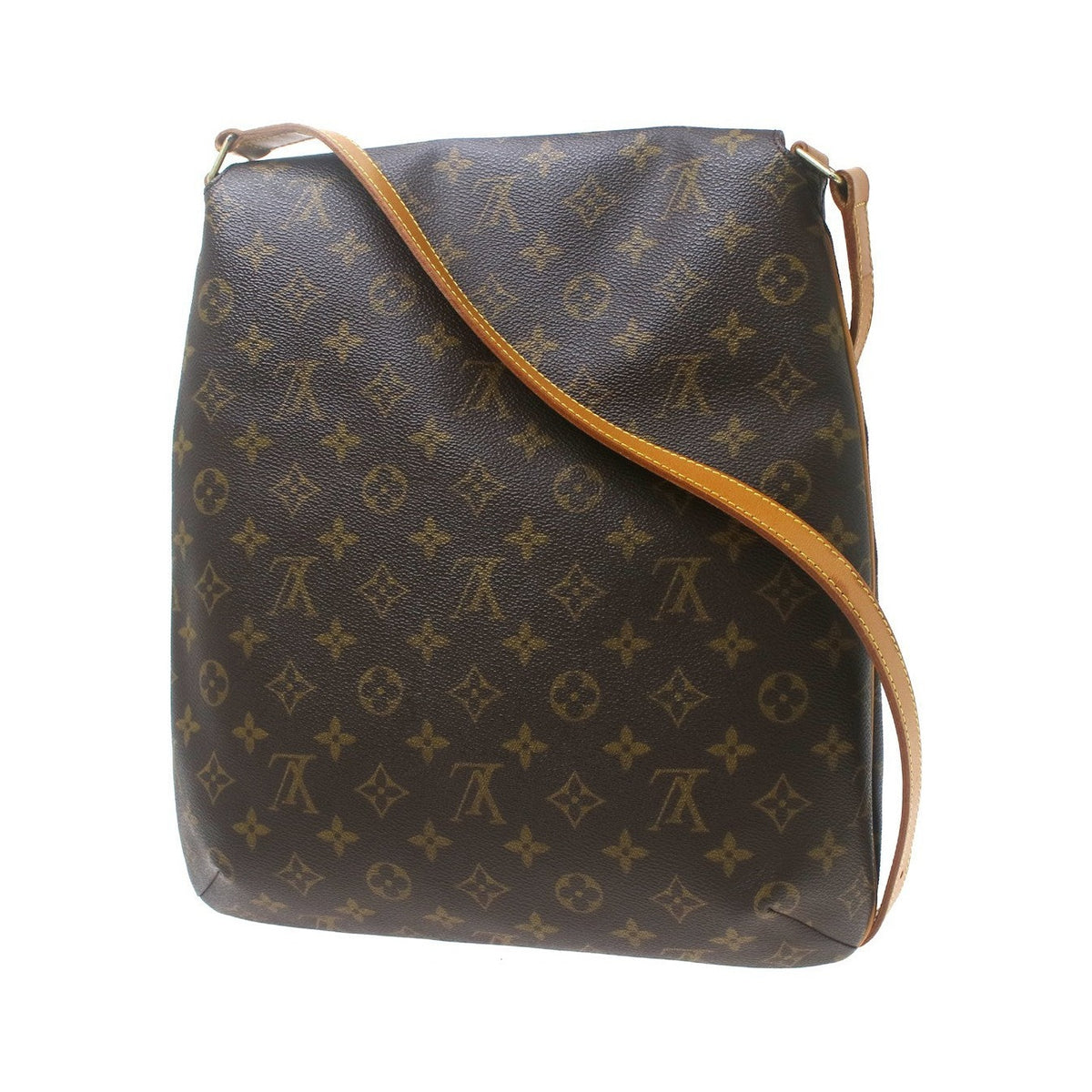Louis Vuitton Musette Monogram Canvas, Brown, Canvas, Shoulder Bag