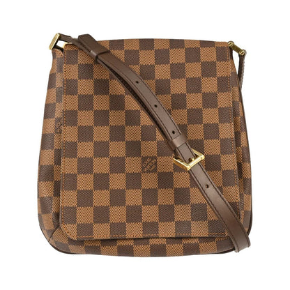 Louis Vuitton Musette Salsa Damier, Brown, Canvas, Shoulder Bag