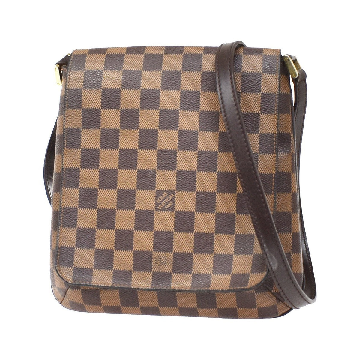 Louis Vuitton Musette Salsa Damier, Brown, Canvas, Shoulder Bag